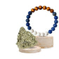 BLUNERA™ Gemini Zodiac (Mithun Rashi) Healing Crystal Bracelet For Wealth, Health, Stress Relief & Family Harmony  Comes with FREE Natural Pyrite Stone